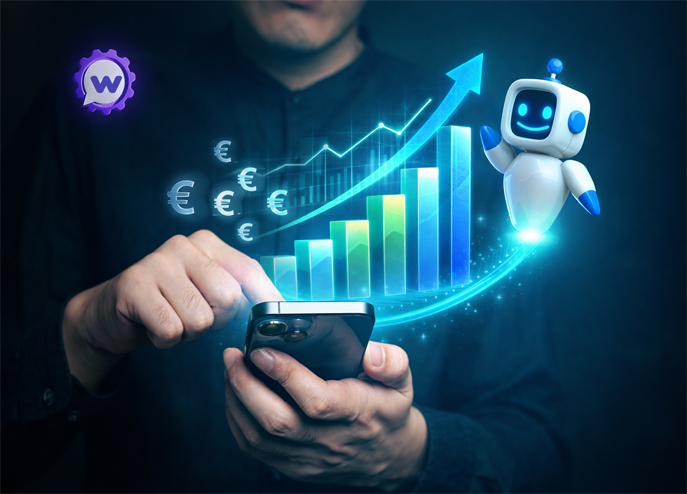 WhatsApp klantenservice visual